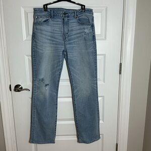 American Eagle Outfitters Light Blue Men's Straight Jeans